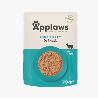 Picture of Natural Wet Cat Food, Tuna Fillet in Broth